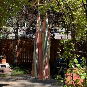 Prana Multicolor Striped Dress